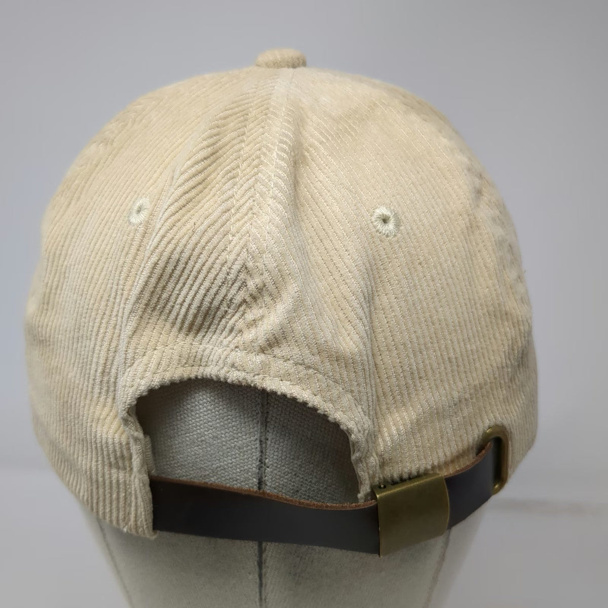 Goldminer's Daughter 5 Panel Beige One Size Hat Corduroy Rope Skiing Mountain