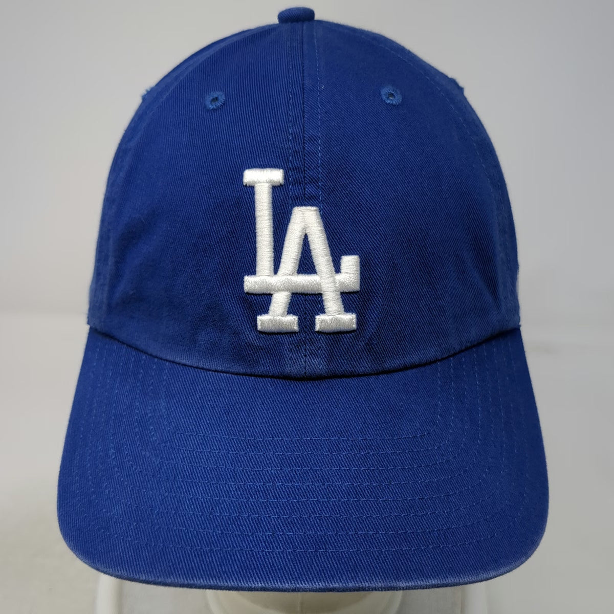 '47 MLB Los Angeles Dodgers Baseball Cap Blue One Size Slideback Embroidered Hat