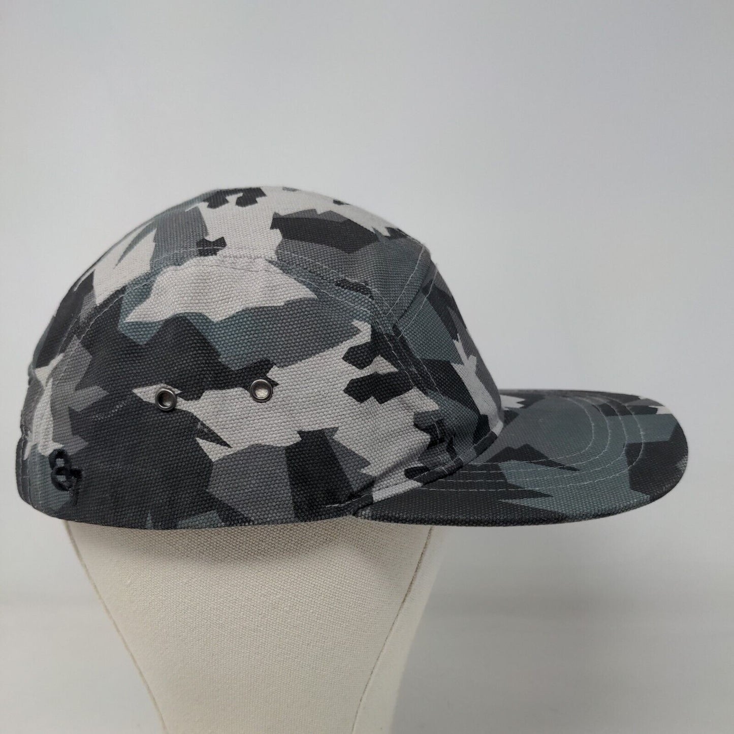 Aeropostale Men's Slideback Hat Gray Camo Size OS 100% Cotton Adjustable