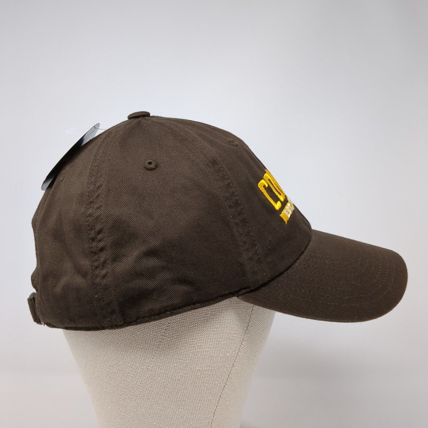 Cowboys Wyoming Slideback Hat Brown OSFA Embroidered Captivating W/Tags