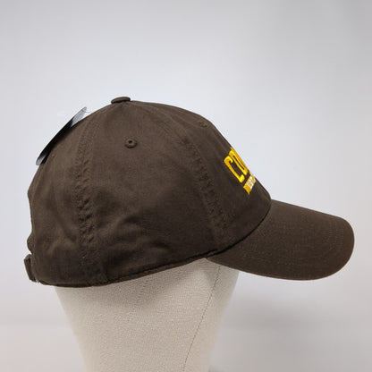 Cowboys Wyoming Slideback Hat Brown OSFA Embroidered Captivating W/Tags