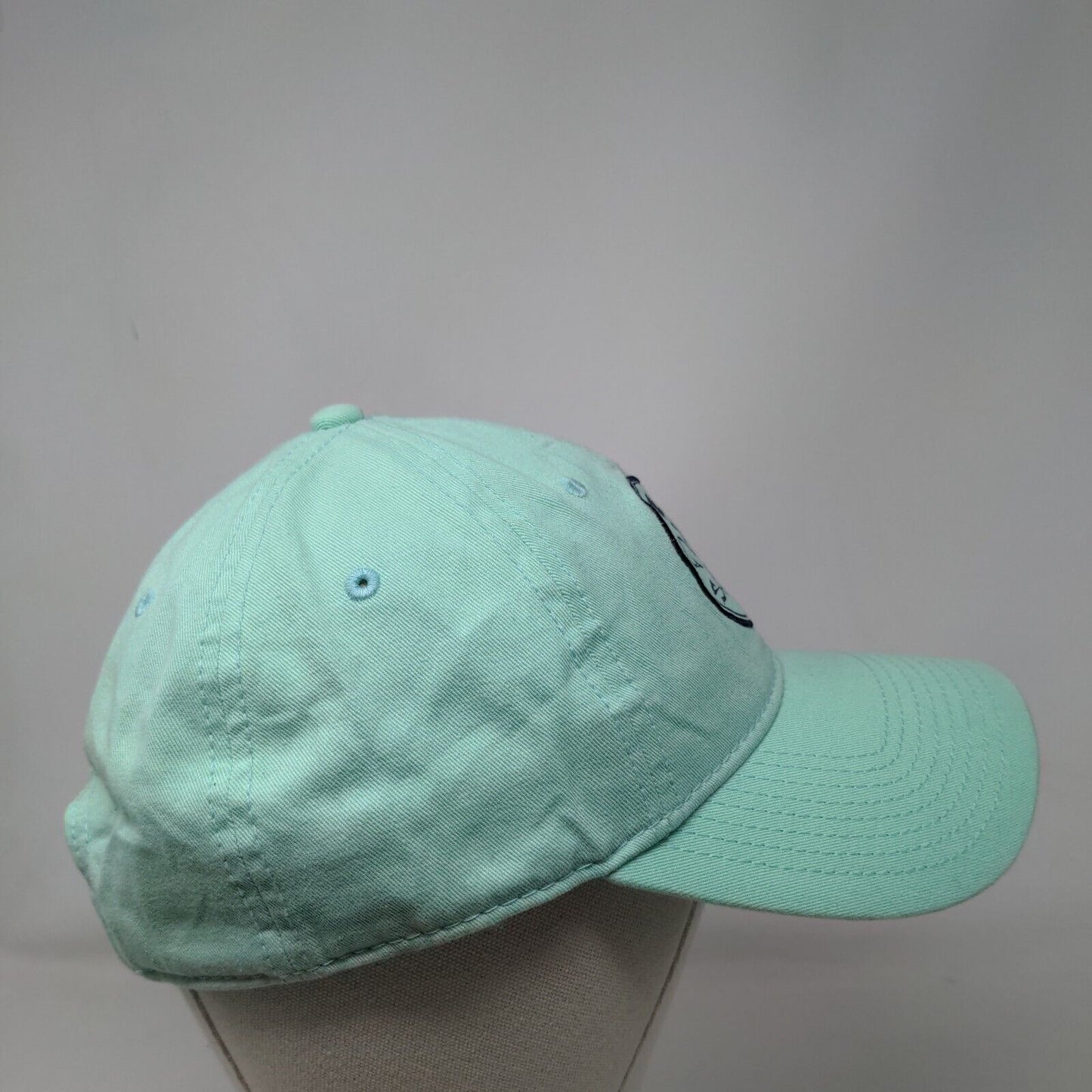 Salt Life Strapback Hat Green OSFM Adjustable Embroidered 6 Panel Cotton