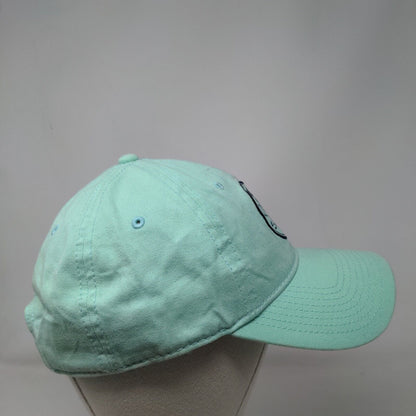 Salt Life Strapback Hat Green OSFM Adjustable Embroidered 6 Panel Cotton