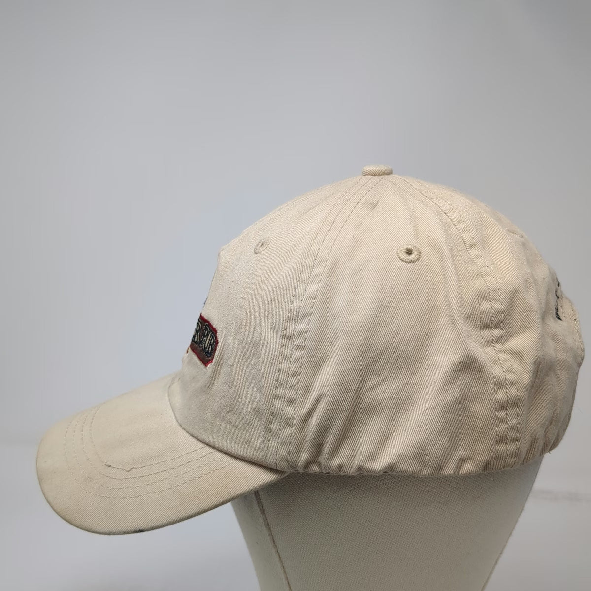 Alternative Baseball Cap Beige One Size Slippery Otter Pub West Yellowstone Hat