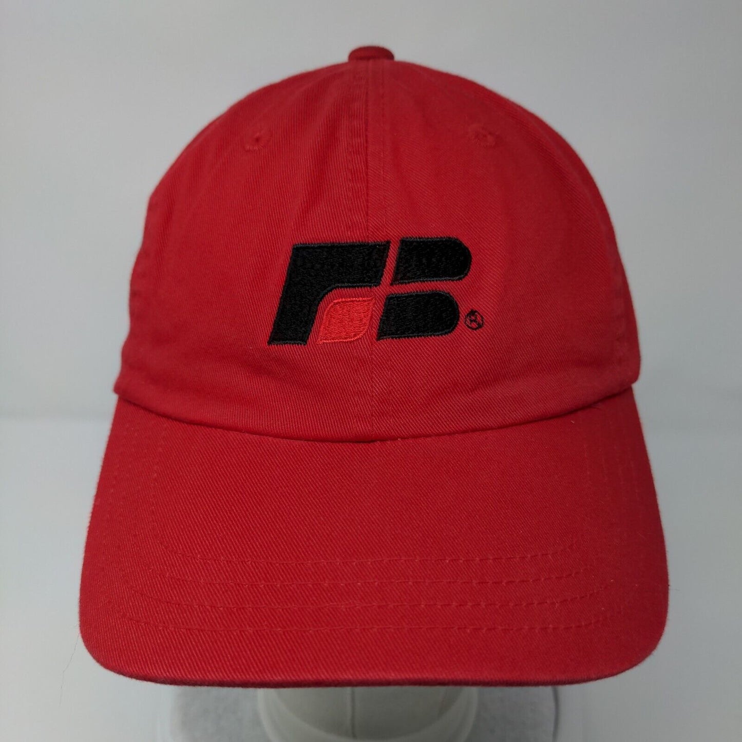 Farm Bureau Slideback Hat Red OSFA Adjustable Embroidered Imperial