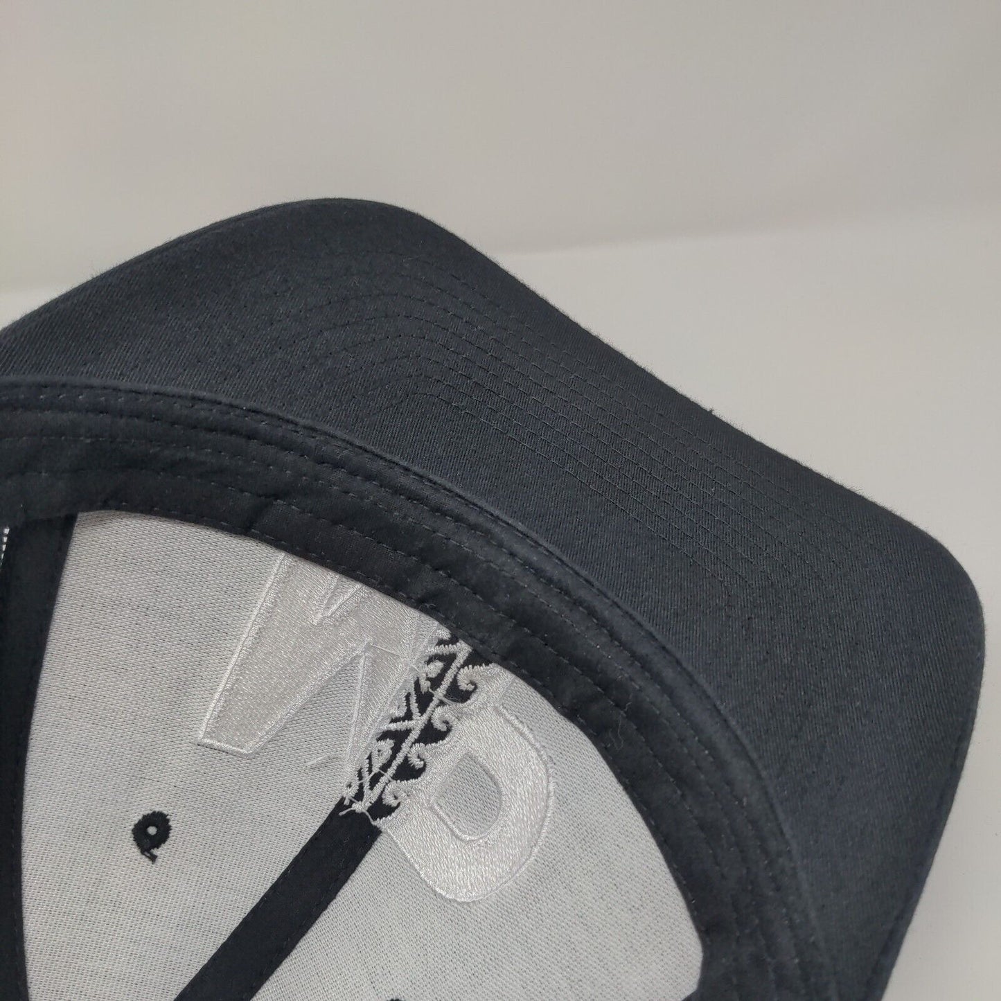 MP Snapback Mesh Back Trucker Hat Black One Size The Classics Yupoong