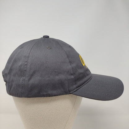 Cabela's Club Slideback Hat Solid Gray OSFM Adjustable Embroidered