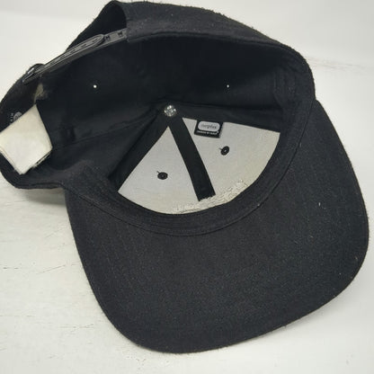 Mountain Hardwear Snapback Black One Size Hat Embroidered Logo Recycled Brim