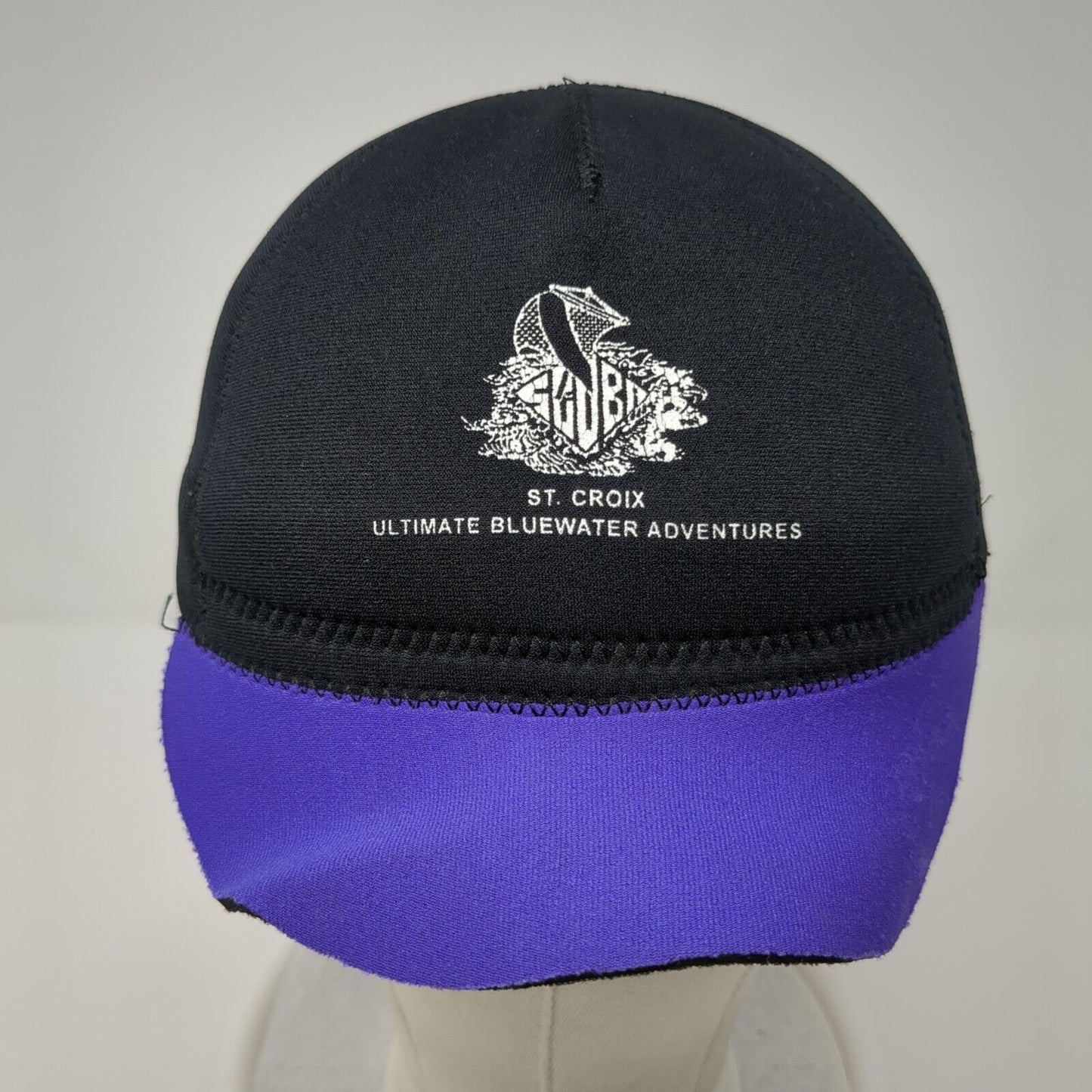 Squid Wear St. Croix Ultimate Bluewater Adventures Strapback Hat Black Small