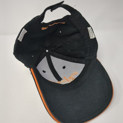 Dig Safely Oregon Strapback Hat Black One Size Adjustable Embroidered 6 Panel