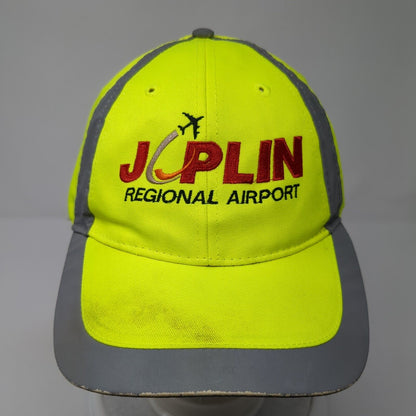 Joplin Regional Airport Strapback Hat Green One Size Adjustable Adams