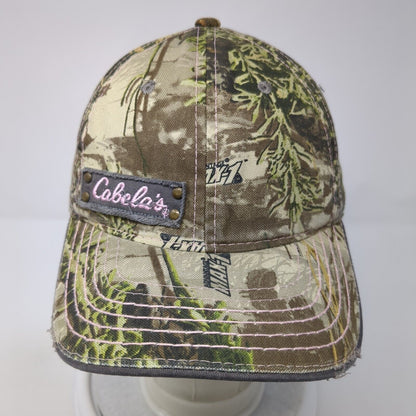 Cabela's Strapback Hat Camo One Size Adjustable Hunting Outdoor 6 Panel