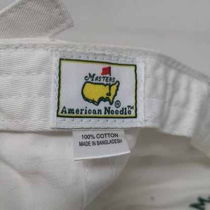 Masters 2014 Slideback Hat White One Size Embroidered American Needle