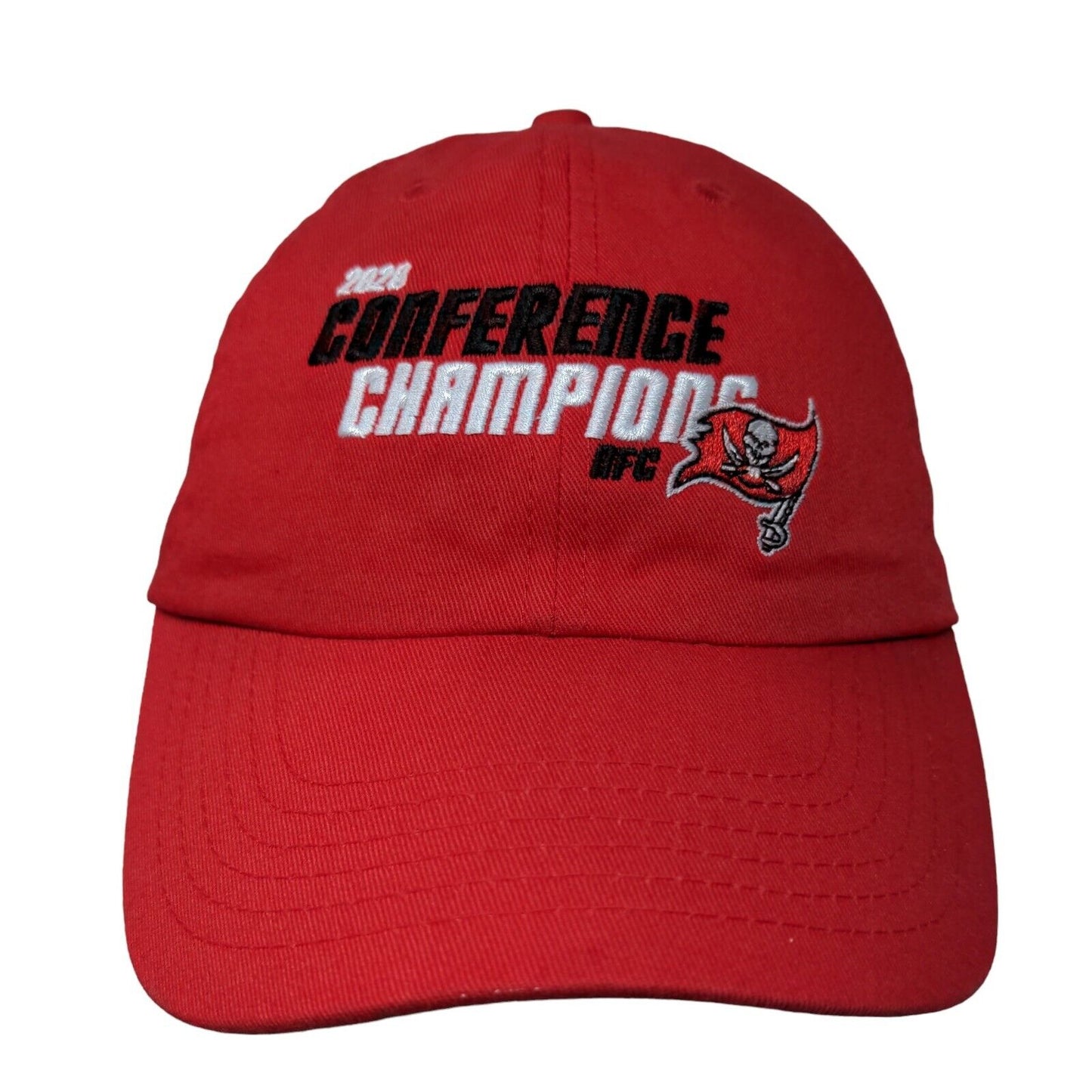 NFL 2023 AFC Conference Champions Slideback Hat Red Tampa Bay Buccaneers