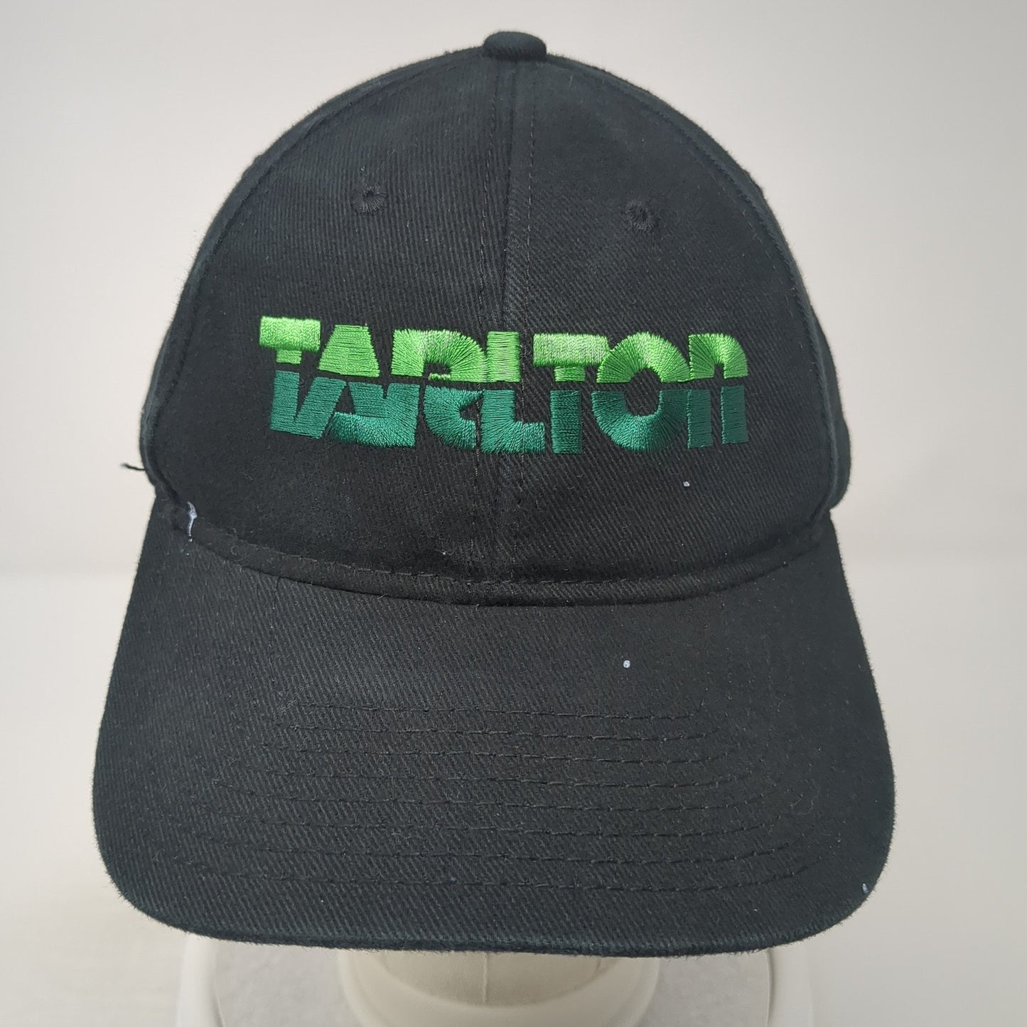 Tarlton Slideback Hat Black One Size Adjustable Embroidered Cap America
