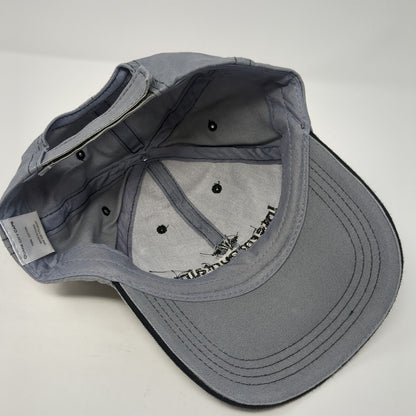 Intermountain Healthcare Strapback Hat Gray One Size Embroidered Solid