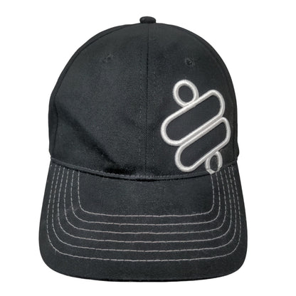 RideTech Men's Fitted Hat Black Size M/L Embroidered Logo Freeform Caps