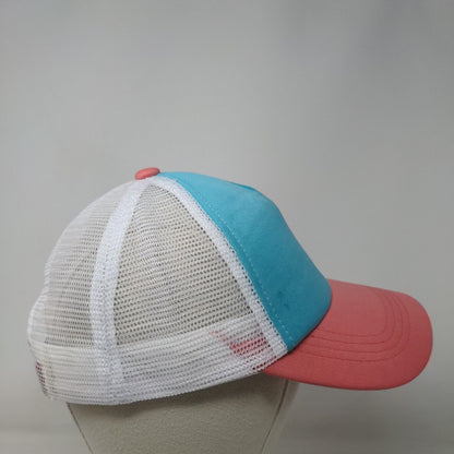 Unbranded Snapback Trucker Hat Multicolor OS Two Tone Mesh Back Blank Polyester