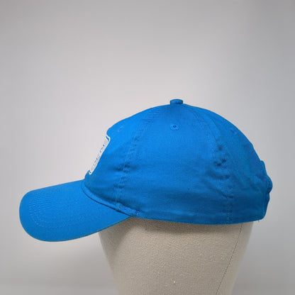 SB Softball League Strapback Hat Blue OS Adjustable Embroidered Port & Company