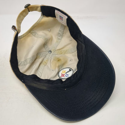NFL Pittsburgh Steelers Cap Beige One Size Slideback Logo Cotton Patch Hat