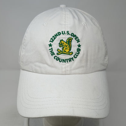 122nd US Open The Country Club Baseball Cap White One Size Lightweight Ahead
