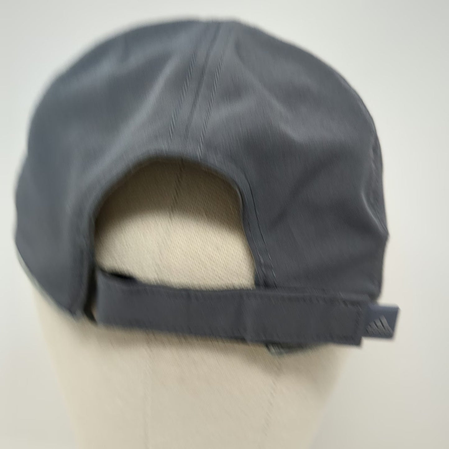 Adidas Baseball Cap Gray One Size Climalite Performance Curved Brim Sport Hat