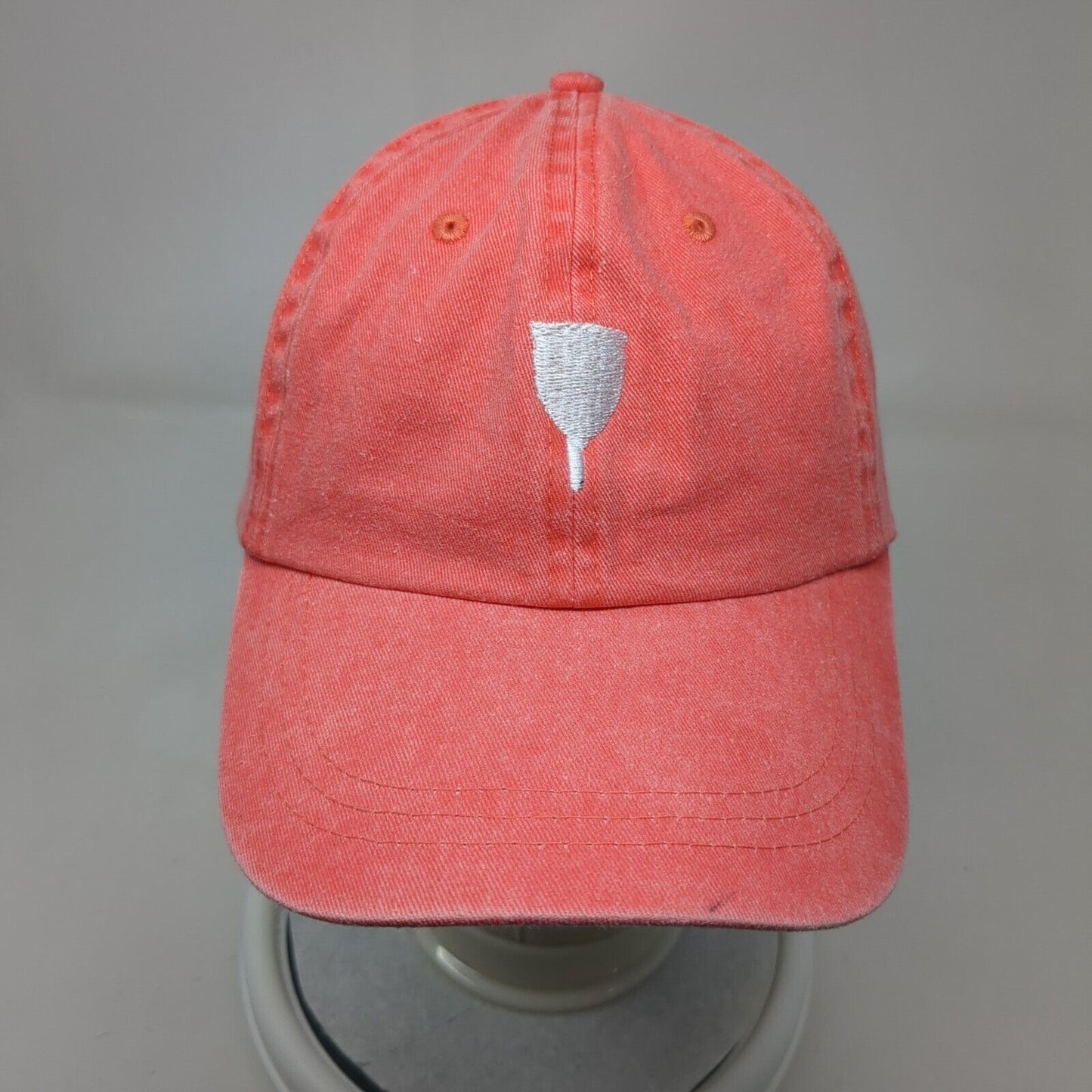 Saaltco Slideback Hat Pink OSFA Adjustable Embroidered 6 Panel HG
