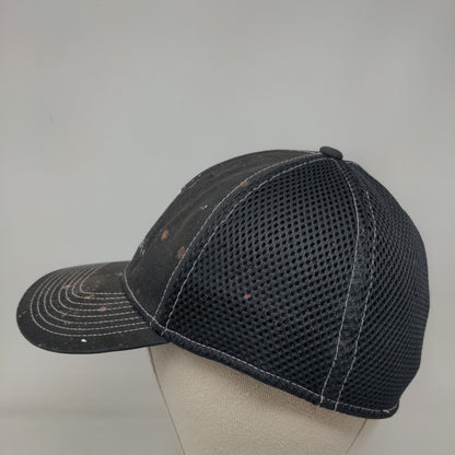 Museum of The Bible Fitted Trucker Hat Black S/M Breathable Mesh Back New Era