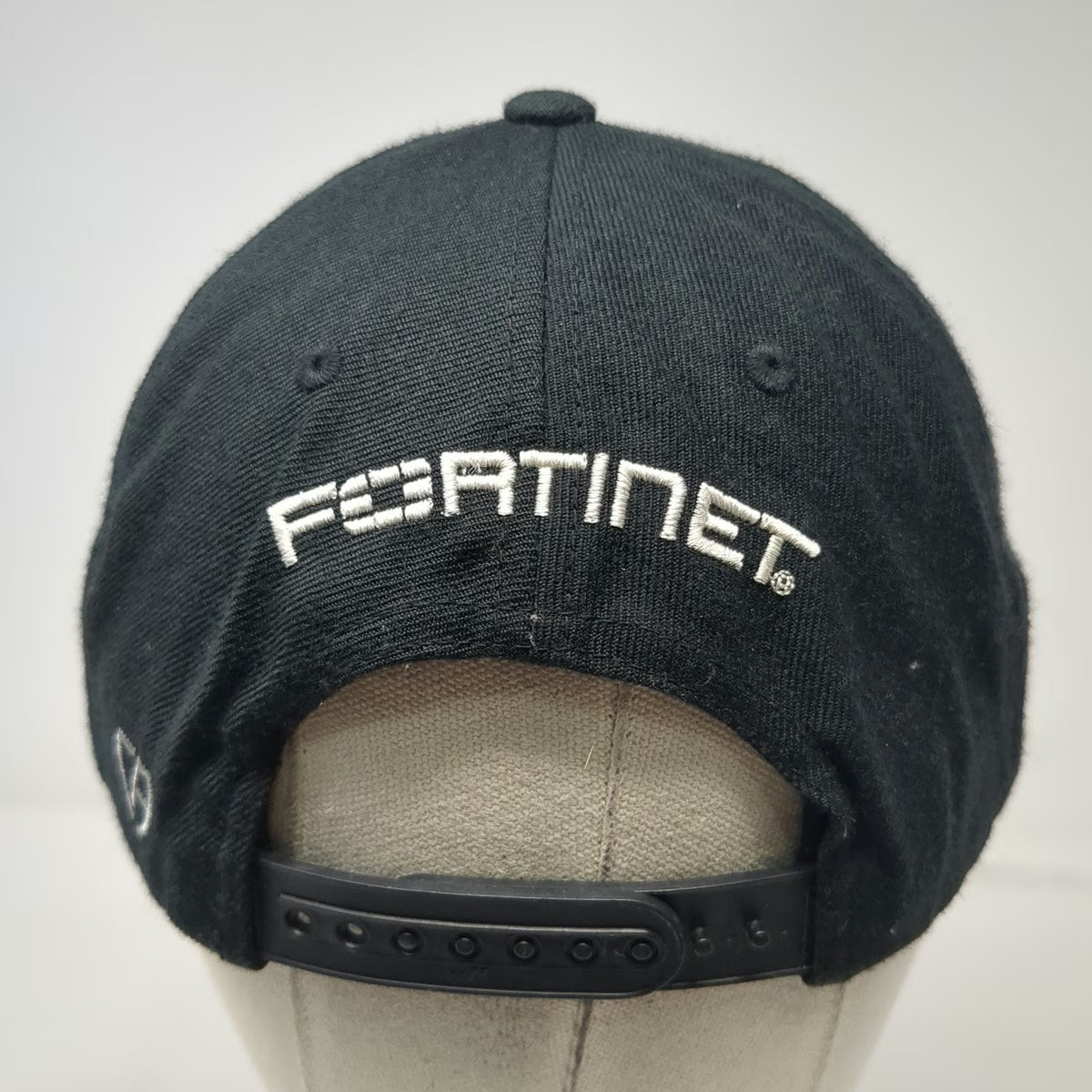 Cap America Snapback Black One Size Hat CISSDM Fortinet Logo Acrylic Wool Blend