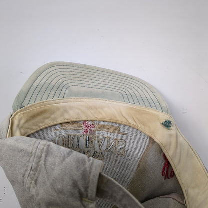 New Orleans Louisiana Strapback Hat Gray OSFA Embroidered 6 Panel