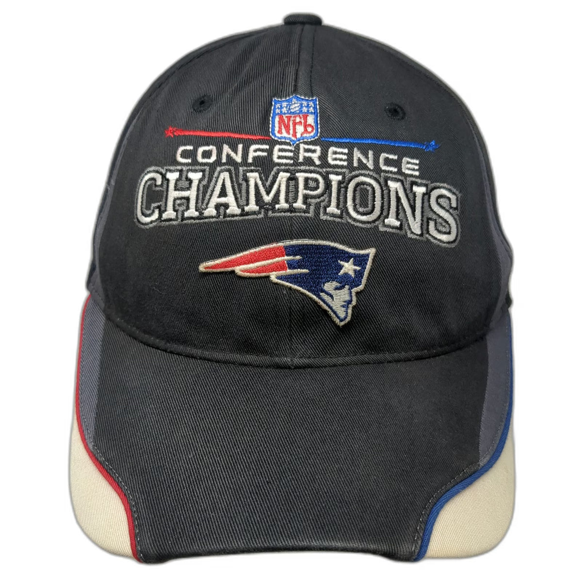New England Patriots NFL Reebok Cap Black One Size Super Bowl XLII AFC Champions