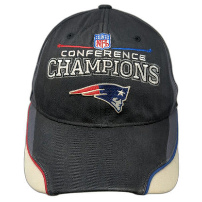 New England Patriots NFL Reebok Cap Black One Size Super Bowl XLII AFC Champions