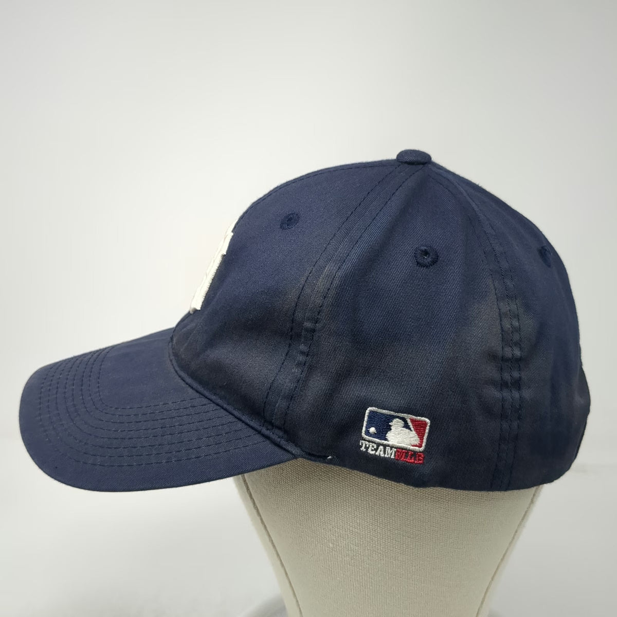 Detroit Tigers MLB OC Baseball Cap Blue One Size Strapback Logo Side Hit Hat