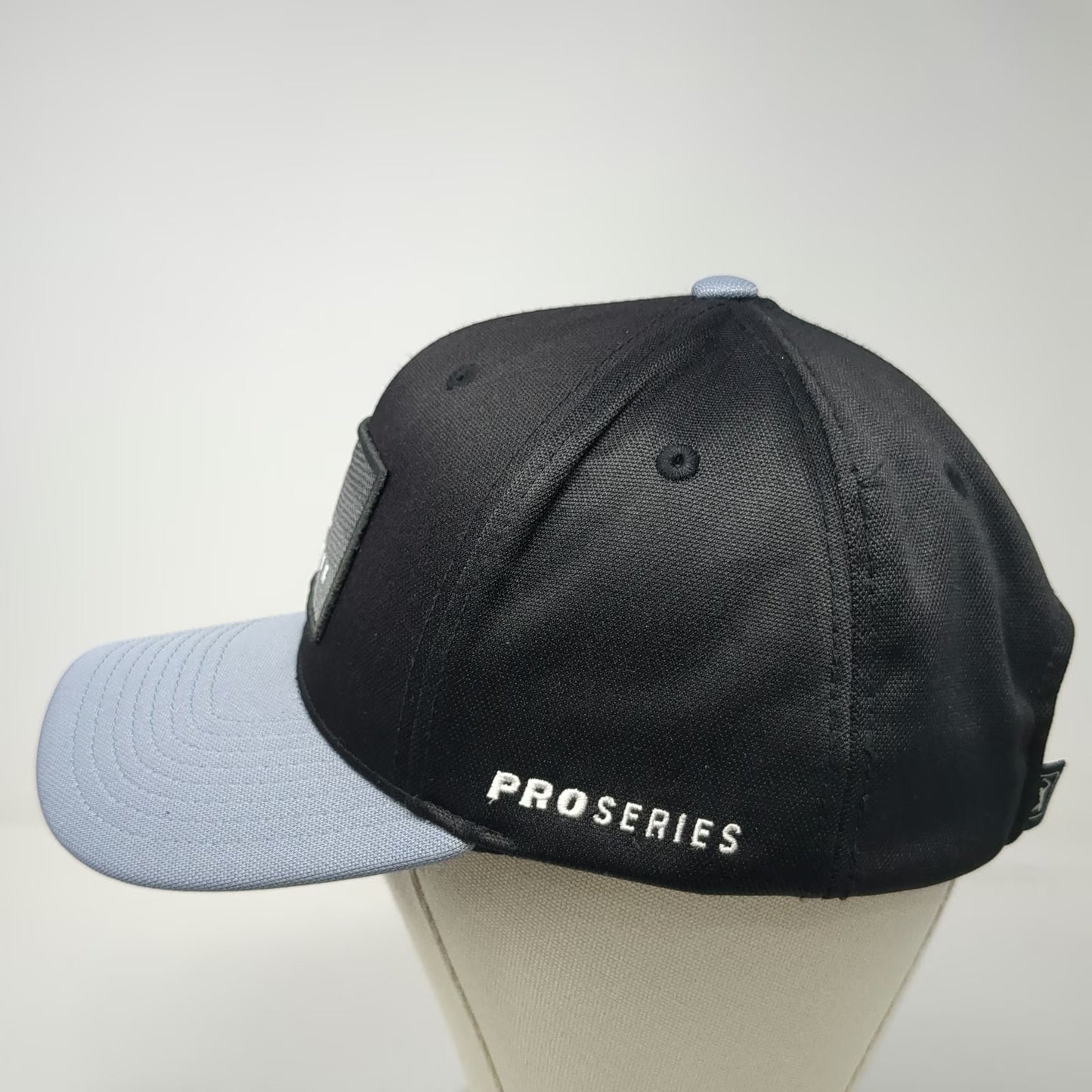 PGA TOUR Baseball Cap Black One Size ProSeries Performance Strapback Hat Blue