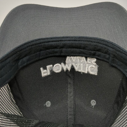Richardson Trucker Hat Gray One Size Flomatic Valves Mesh Snapback Embroidered