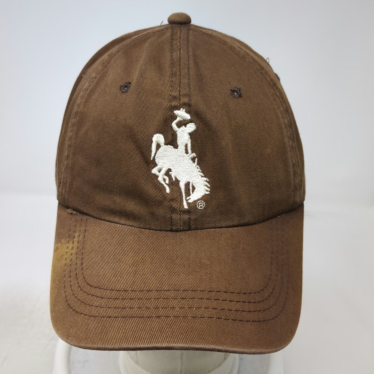 Wyoming Cowboys NCAA Signatures Baseball Cap Brown One Size Slideback Pokes Hat