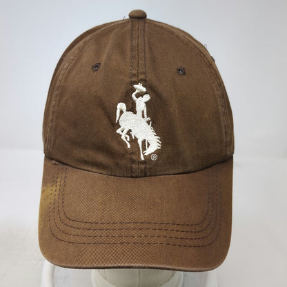 Wyoming Cowboys NCAA Signatures Baseball Cap Brown One Size Slideback Pokes Hat