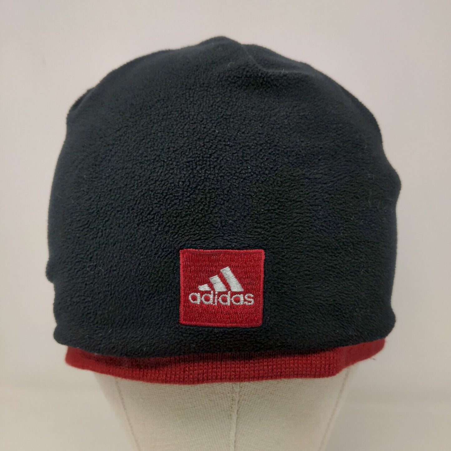 Adidas Men's Indiana IU Hoosiers Knit Beanie Hat Cap Fleece Embroidered