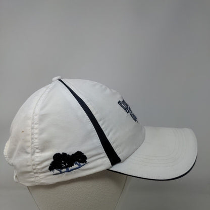 Kissimmee Oaks Golf Club Strapback Hat White OS Extreme Fit Ahead Performance