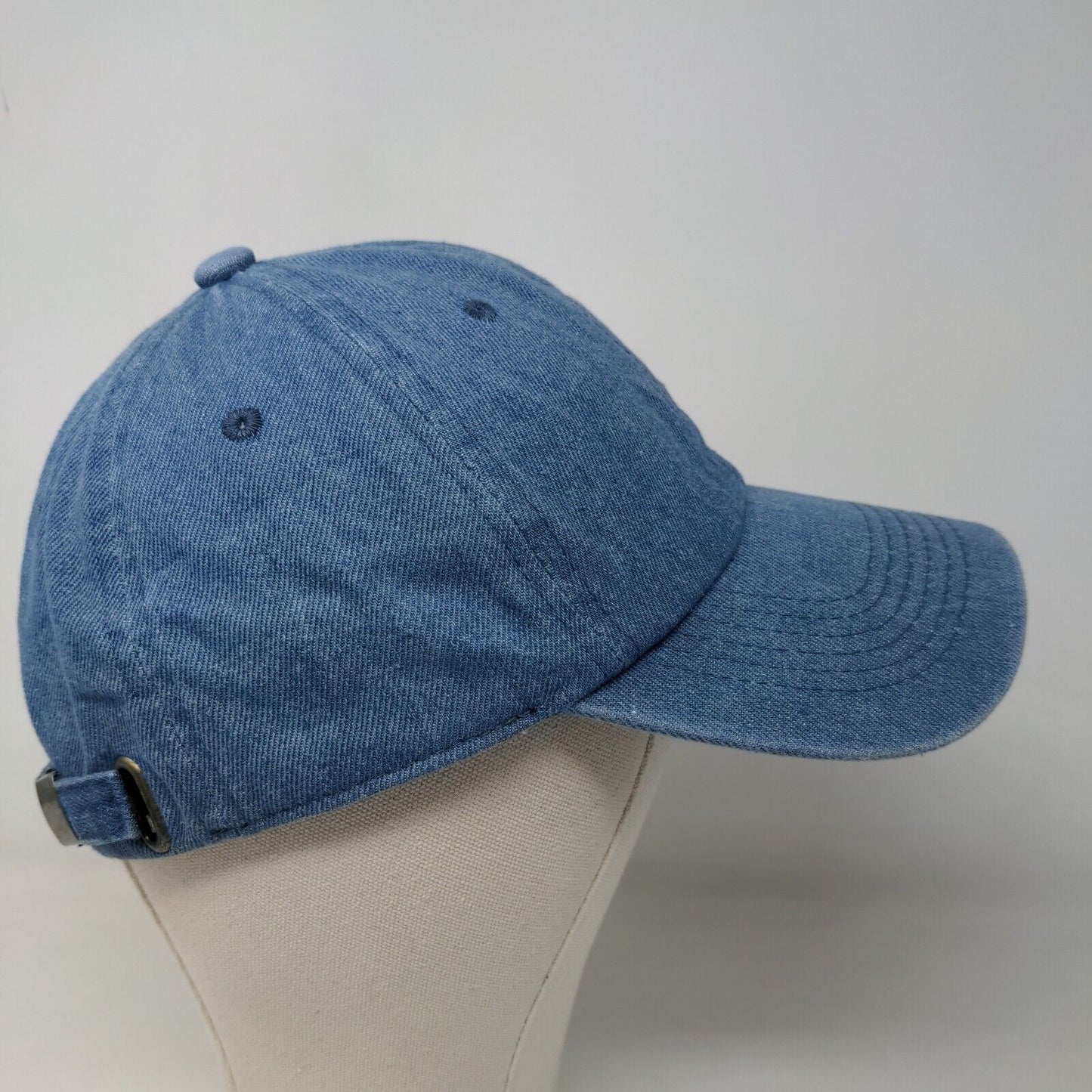 K&B Trading Corp Men's Slideback Hat Blue Size OSFA Blank Cotton