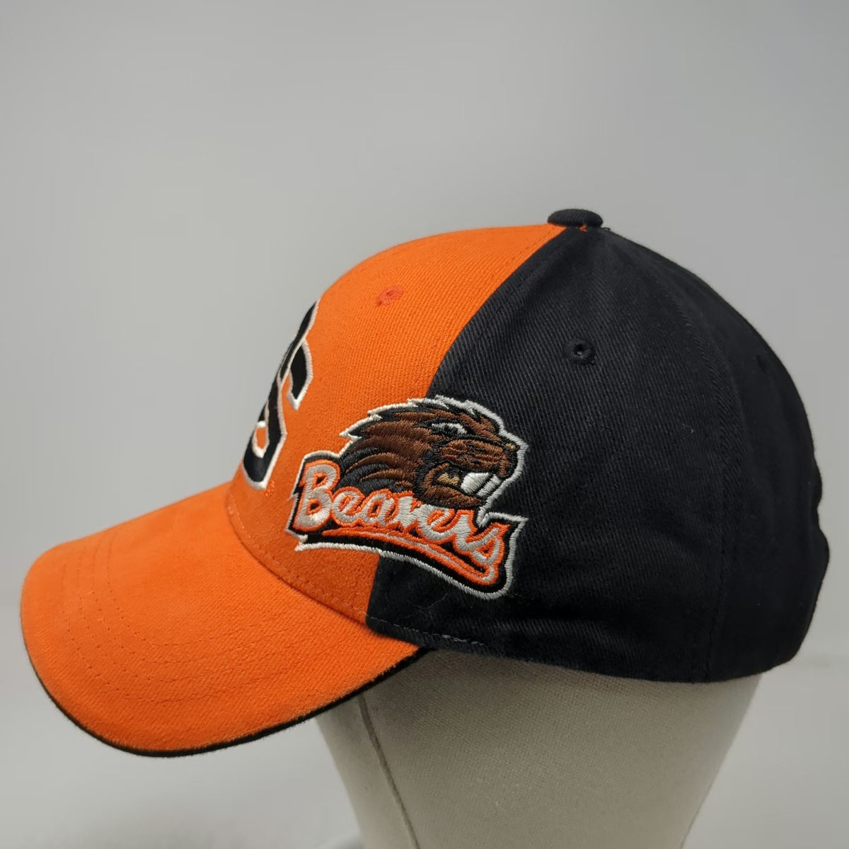 Captivating Headgear NCAA Oregon State Beavers Orange One Size Strapback OS Hat