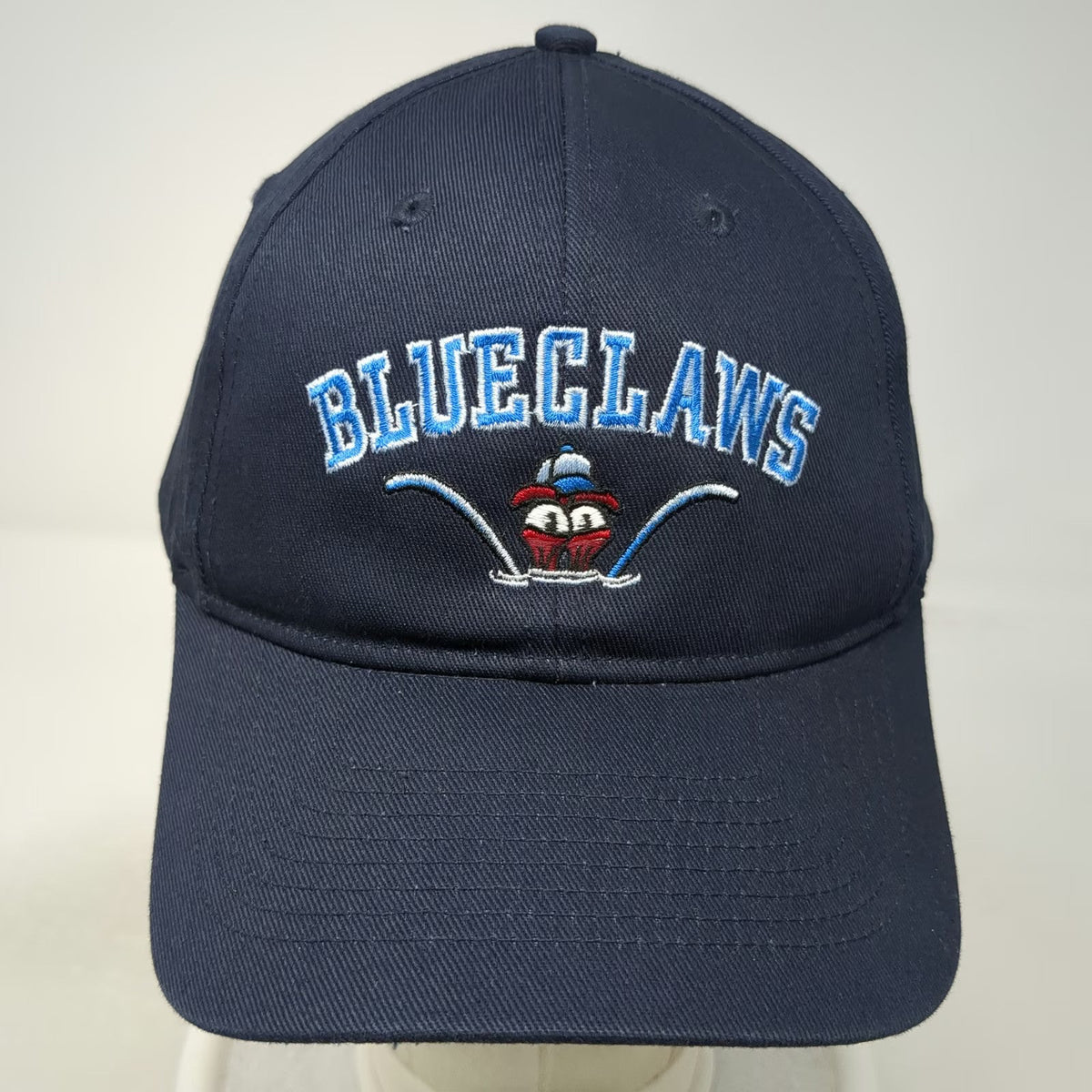 KC Baseball Cap Blue One Size Jersey Shore BlueClaws MiLB BluePens Graphic Hat