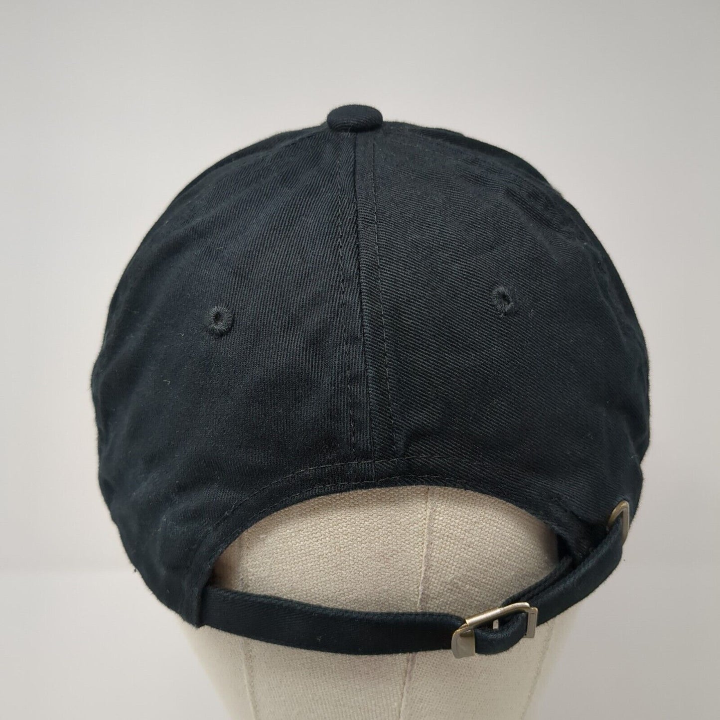Rejection Pact Slideback Hat Black OS Adjustable Embroidered Classics Yupoong