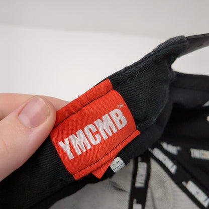YMCMB Snapback Hat Black OSFA Adjustable Embroidered Solid 6 Panel