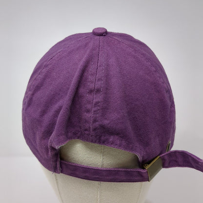 Relay For Life American Cancer Society Hope Slideback Hat Purple OS Adjustable