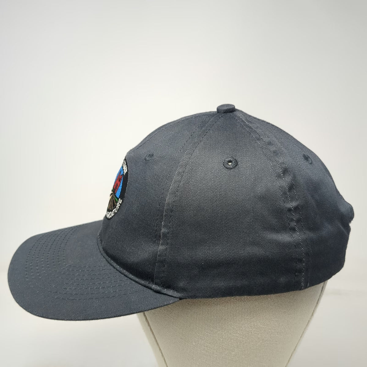 Port Authority Baseball Cap Gray One Size Idaho State Dept Agriculture Hat