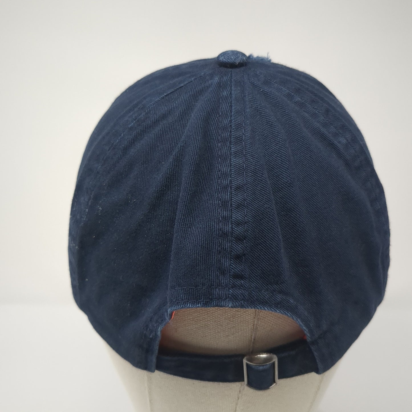 Cactus Slideback Baseball Cap Blue One Size Adjustable Embroidered Distressed