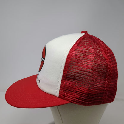 The Winner Trucker Hat Red One Size Simmons Outdoor Optics Mesh Snapback Hat