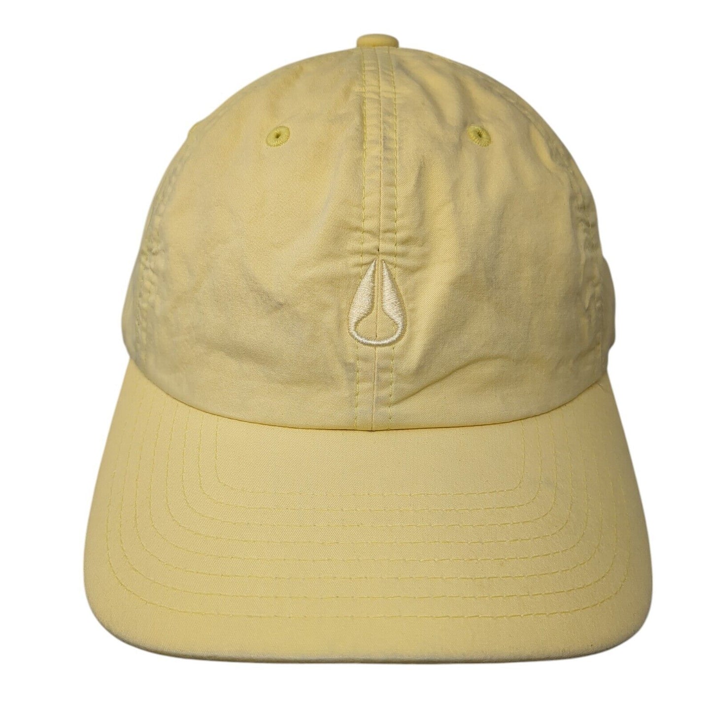 Nixon Slideback Hat Yellow One Size Adjustable The Classics Yupoong
