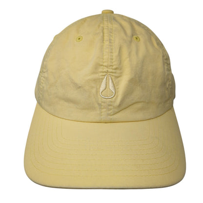 Nixon Slideback Hat Yellow One Size Adjustable The Classics Yupoong